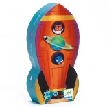 Puzzle Weltraumrakete DJECO - 16 Teile