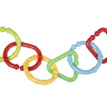 Bunte Verbindungsringe für Babys