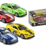 Sportliches Metallauto mit zu öffnenden Türen