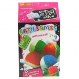 Herstellung von Badebomben – Erdbeer-Mojito