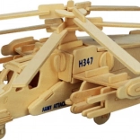 Holz-3D-Puzzle Hubschrauber