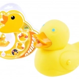 Bunte Entchen-Schlüsselanhänger mit Licht und Sound