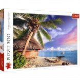 Puzzle 500 Teile – Bora Bora von Trefl