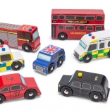 Le Toy Van Londoner Holzauto-Set