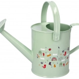 Gartenkanne mit Frühlingsthema