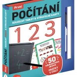 Magisches Tablet und abwischbare Karten – erstes Rechnen