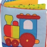 GOKI Baumwoll-Knistern Kinderbuch mit Pfeife