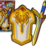 Kinder-Kriegerset aus EVA-Schaum – Schwert und Schild