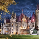 Puzzle CHERRY PAZZI Schloss Moszna, 1000 Teile