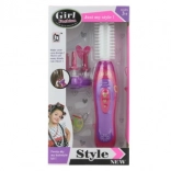 Akku-Lockenstab und Haarflechter für Kinder