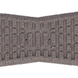 Unterlage für Kreuzung Piko 15°