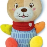 Clementoni Baby Plüsch-Rassel Hündchen 2-in-1