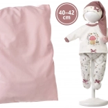 Kleidung und Accessoires für LLORENS-Puppe 40 cm – Set mit 4 Teilen