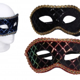 Karneval-Set Augenmaske Mix Farben