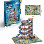 Mega mehrstöckiges Parkhaus mit Spielmatte und Zubehör