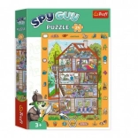 Puzzle mit Bildsuche Spy Guy: Im Haus, 24 Teile