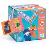 DJECO Domino mit Tieren und Zahlen