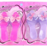 Plastik-Pumps mit Schleife für Kinder