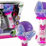 Kinder-Karaoke-Mikrofon mit MP3 und bunter Schleife