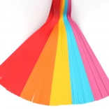 Set aus bunten Papierstreifen zum Flechten und Basteln, 250 Stk.