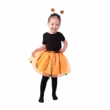 Halloween-Kostüm für Kinder: Tutu-Rock mit Haarreif