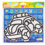 Kreativset für Kinder – Holzbild mit Kugelknete