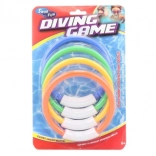 Set aus Tauchringen für Wasser (4 Stück)