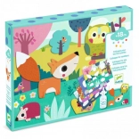 Djeco erste Collage für die Kleinsten – Tiere