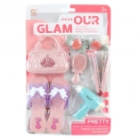 Kinderschmuck- und Beauty-Set mit Schuhen und Accessoires