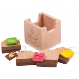 Holz-Teebeutel BIGJIGS TOYS für die Kinderküche
