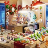 RAVENSBURGER Weihnachtslebkuchen – Puzzle mit 1000 Teilen