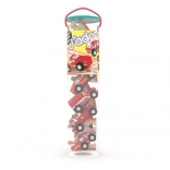 Spielset mit Schienen Feuerwehr 16 Stk. J’adore