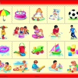 LARSEN Puzzle: Was gehört wozu? 10 Teile