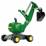 Kinder-Tret- und Grabekran Rolly Toys John Deere – grün
