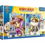Baby Maxi Wendepuzzle 2×10 – PAW Patrol Fröhliche Truppe
