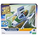 Star Wars Young Jedi Adventures – Kai Brightstars Raumschiff mit Figur
