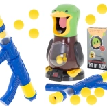 Hungrige Ente – Schießspiel mit Pistole und Schaumkugeln