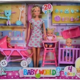 Puppe Steffi, Kinder im Kinderzimmer