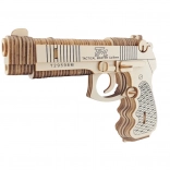 Woodcraft Holz-3D‑Puzzle Pistole M92F