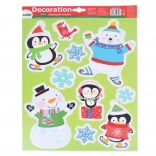 Weihnachtliche Fensterdekoration 41 × 29 cm