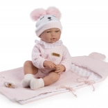 Guca Andrea realistische Babypuppe mit Geräuschen 38 cm