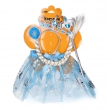 Karnevalset Prinzessin Hellblau