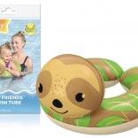 Bestway Aufblasbarer Kinder-Schwimmring Faultier 50 x 46 cm