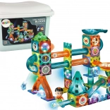 Magnetische leuchtende Kugelbahn