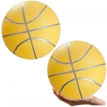 Pastellgelber Gummistrandball 20 cm