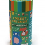 Kreativset zum Nähen von Waldtieren