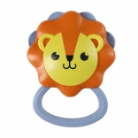 Baby-Rassel in Löwenform