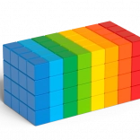 Geomag Magicube Full Color – magnetische Bausteine 128 Teile