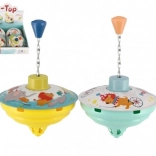 Drehkreisel mit einem Durchmesser von 12 cm - Metallausführung in 2 Farben