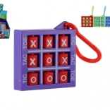 Anhänger-Spiel Tic-Tac-Toe 5 × 5 cm – Taschen-Reisespiel